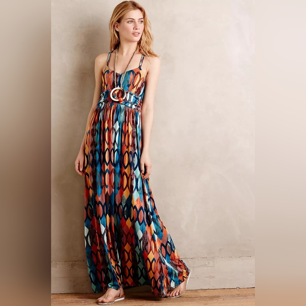 Anthropologie Maeve Noetzie Maxi Dress
